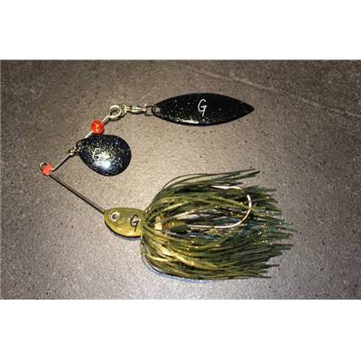 Spinnerbait watermelon pailleté