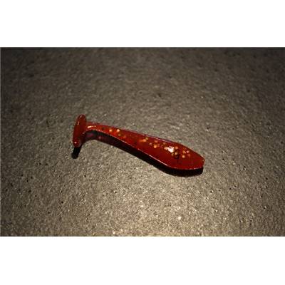 Micro shad rouge (3,8 cm)