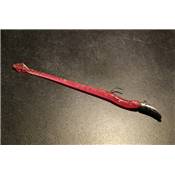 Tête bavette avec dragon lançon rose (15 cm)