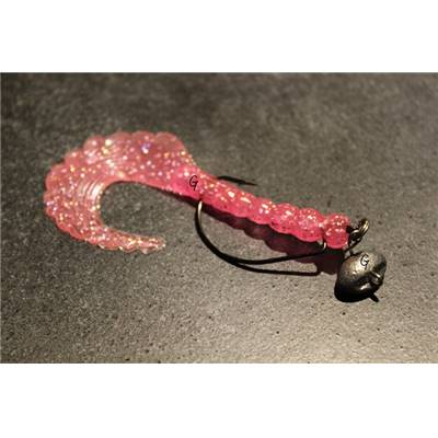 Tête football articulée avec gator rose (7,5 cm)