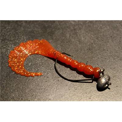 Tête football articulée avec gator rouge (7,5 cm)